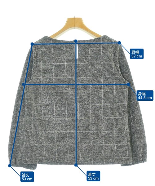 green label relaxing（グリーンレーベルリラクシング）カジュアルシャツ グレー サイズ:-(M位) レディース/2200668417020