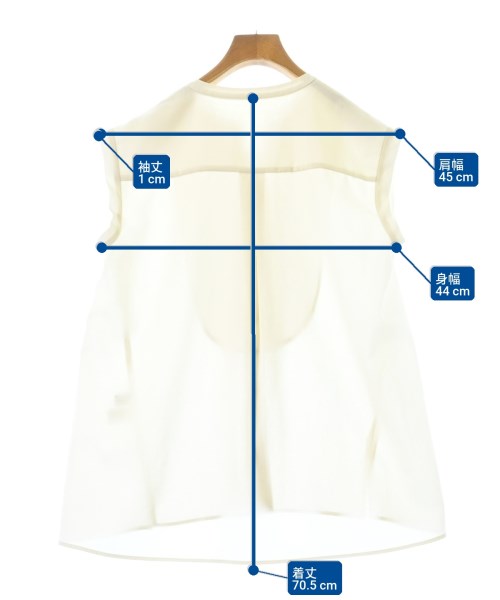 green label relaxing（グリーンレーベルリラクシング）カジュアルシャツ 白 サイズ:F レディース/2200668900096