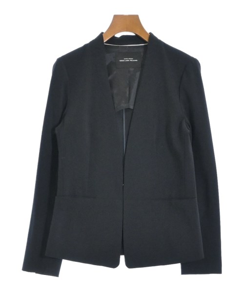 green label relaxing(グリーンレーベルリラクシング)ノーカラージャケット 紺 サイズ:36(S位)/2200669511048