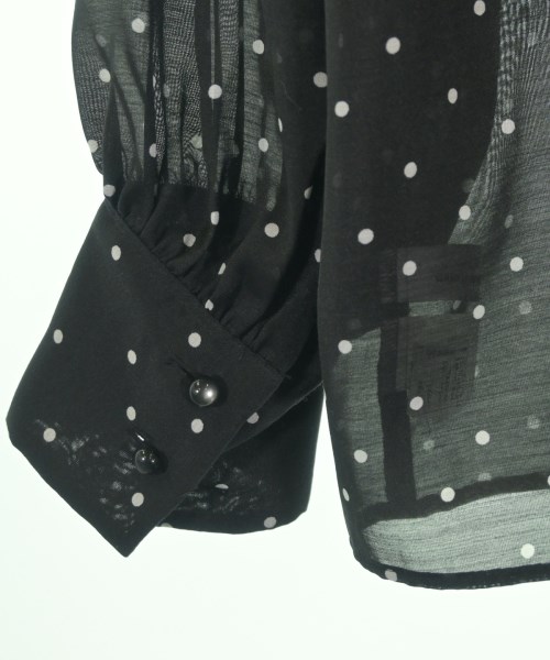 green label relaxing（グリーンレーベルリラクシング）ブラウス 黒 サイズ:F レディース/2200665891076