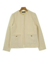 green label relaxing（グリーンレーベルリラクシング）ノーカラージャケット 白 サイズ:38(M位) レディース/2200667461062