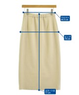 green label relaxing（グリーンレーベルリラクシング）ロング・マキシ丈スカート ベージュ サイズ:36(S位) レディース/2200667677036