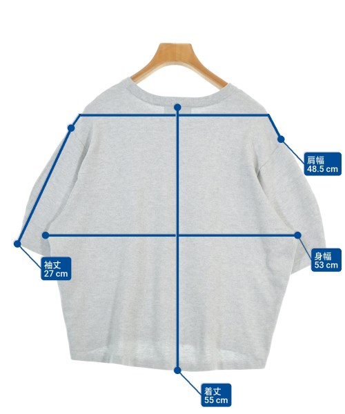 green label relaxing（グリーンレーベルリラクシング）ニット・セーター グレー サイズ:F レディース/2200668096034