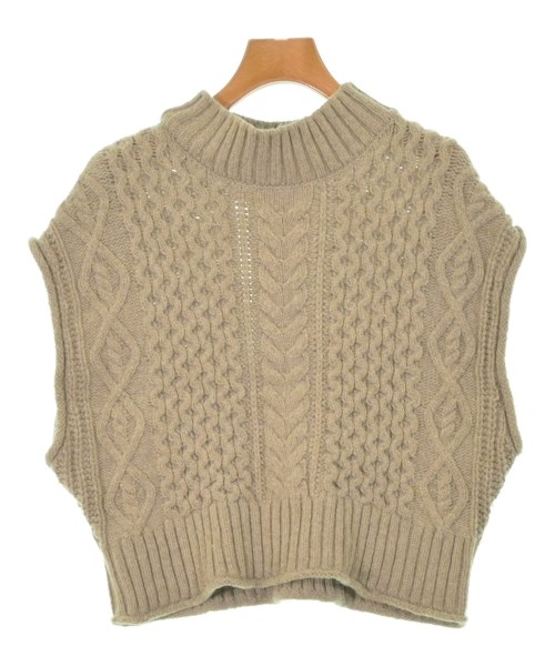 green label relaxing(グリーンレーベルリラクシング)ベスト ベージュ サイズ:F/2200668183024