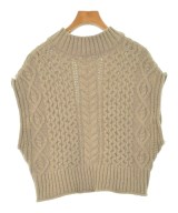 green label relaxing（グリーンレーベルリラクシング）ベスト ベージュ サイズ:F レディース/2200668183024