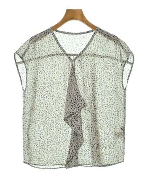 green label relaxing(グリーンレーベルリラクシング)ノースリーブ グレー サイズ:F/2200668209069