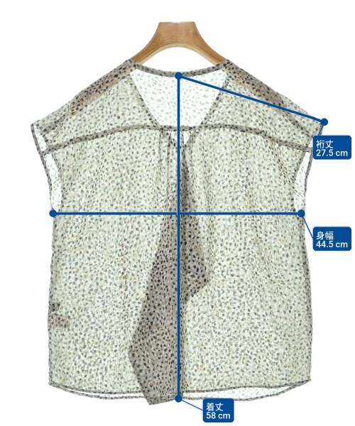 green label relaxing（グリーンレーベルリラクシング）ノースリーブ グレー サイズ:F レディース/2200668209069