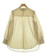 green label relaxing（グリーンレーベルリラクシング）ブラウス ベージュ サイズ:F レディース/2200668392105