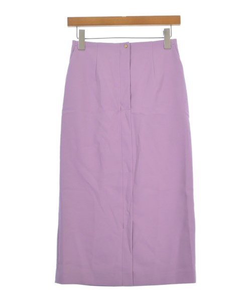 green label relaxing(グリーンレーベルリラクシング)ロング・マキシ丈スカート 紫 サイズ:38(M位)/2200668591058