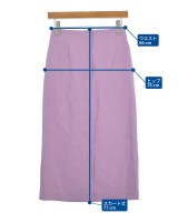 green label relaxing（グリーンレーベルリラクシング）ロング・マキシ丈スカート 紫 サイズ:38(M位) レディース/2200668591058