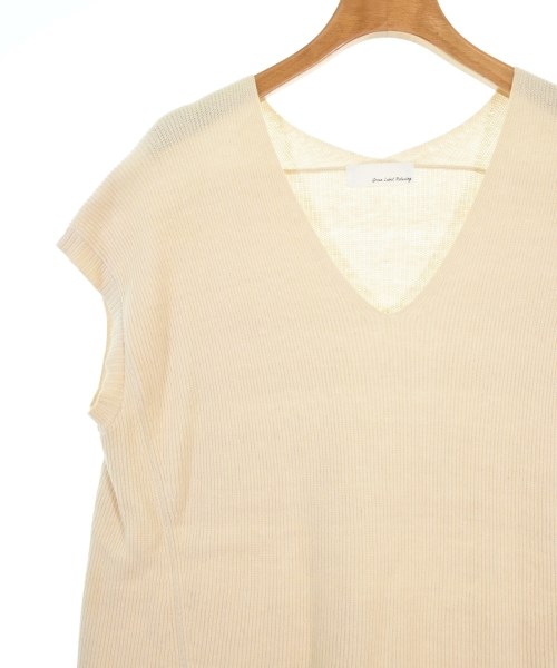 green label relaxing（グリーンレーベルリラクシング）ベスト ベージュ サイズ:F レディース/2200668910118