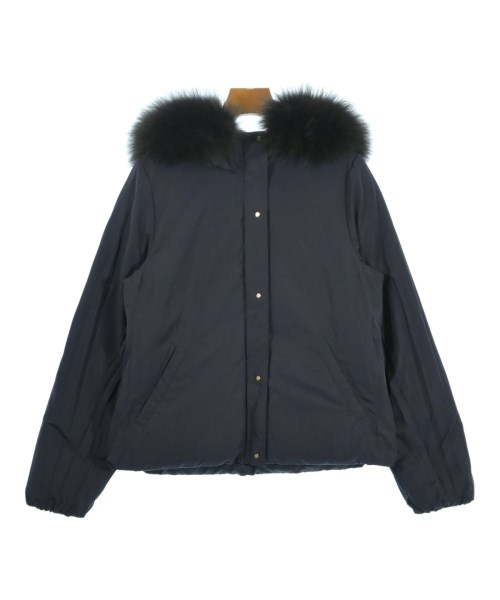 green label relaxing（グリーンレーベルリラクシング）ダウンジャケット/ダウンベスト 紺 サイズ:40(M位) レディース/2200669113013