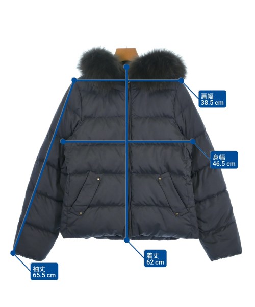 green label relaxing（グリーンレーベルリラクシング）ダウンジャケット/ダウンベスト 紺 サイズ:40(M位) レディース/2200669113013