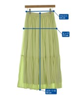 green label relaxing（グリーンレーベルリラクシング）ロング・マキシ丈スカート 緑 サイズ:-(S位) レディース/2200669219036