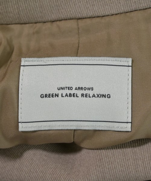 green label relaxing（グリーンレーベルリラクシング）テーラードジャケット ベージュ サイズ:38(M位) レディース/2200669411041