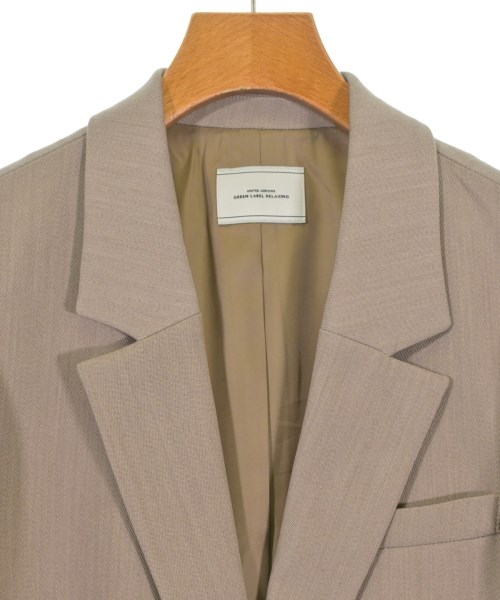 green label relaxing（グリーンレーベルリラクシング）テーラードジャケット ベージュ サイズ:38(M位) レディース/2200669411041