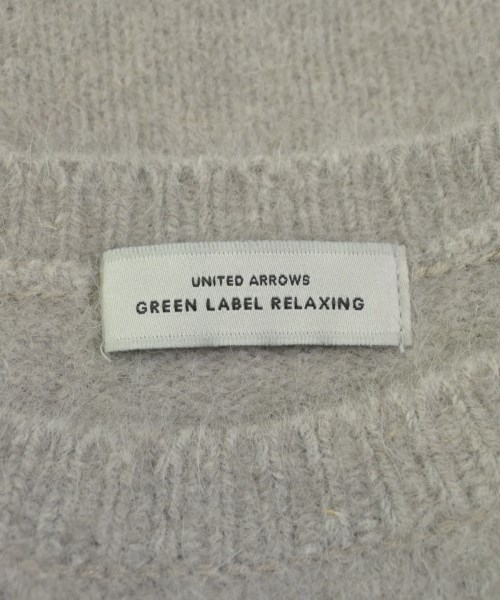 green label relaxing（グリーンレーベルリラクシング）ニット・セーター グレー サイズ:F レディース/2200669445084