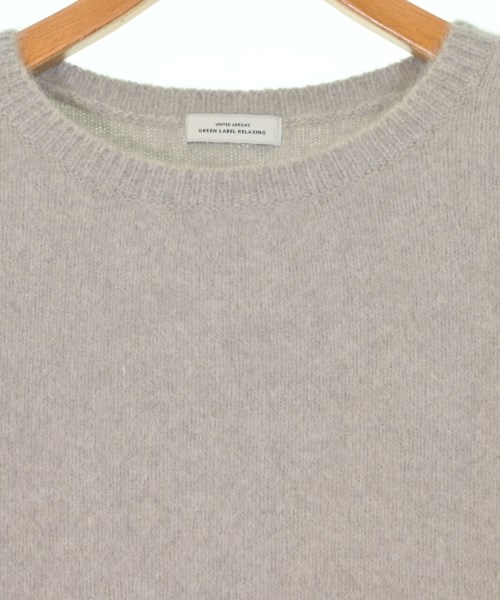 green label relaxing（グリーンレーベルリラクシング）ニット・セーター グレー サイズ:F レディース/2200669445084