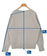 green label relaxing（グリーンレーベルリラクシング）ニット・セーター グレー サイズ:F レディース/2200669445084