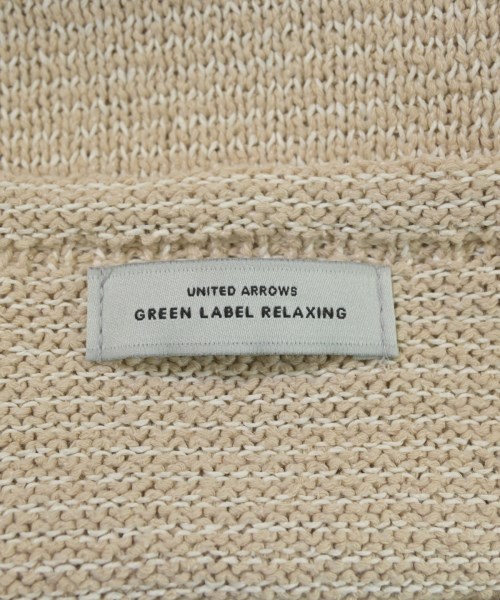 green label relaxing（グリーンレーベルリラクシング）ニット・セーター ベージュ サイズ:F レディース/2200672259050
