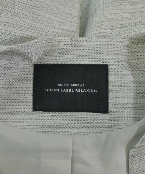 green label relaxing（グリーンレーベルリラクシング）ノーカラージャケット グレー サイズ:36(S位) レディース/2200725507121