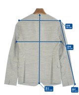 green label relaxing（グリーンレーベルリラクシング）ノーカラージャケット グレー サイズ:36(S位) レディース/2200725507121