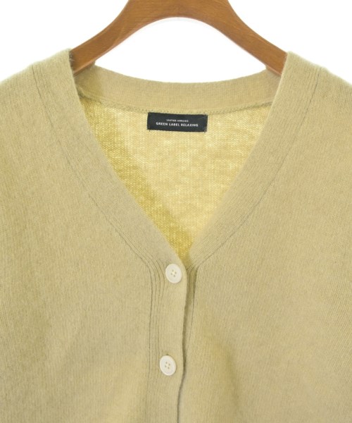 green label relaxing（グリーンレーベルリラクシング）カーディガン 黄 サイズ:-(XL位) レディース/2200726300080