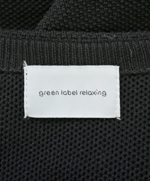 green label relaxing（グリーンレーベルリラクシング）カーディガン 黒 サイズ:-(XL位) レディース/2200726300097
