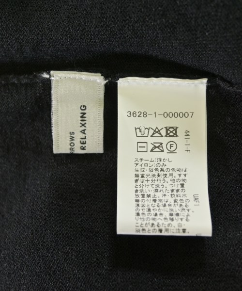 green label relaxing（グリーンレーベルリラクシング）カーディガン 黒 サイズ:F レディース/2200722821022