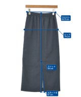 green label relaxing（グリーンレーベルリラクシング）ロング・マキシ丈スカート 黒 サイズ:36(S位) レディース/2200725286033