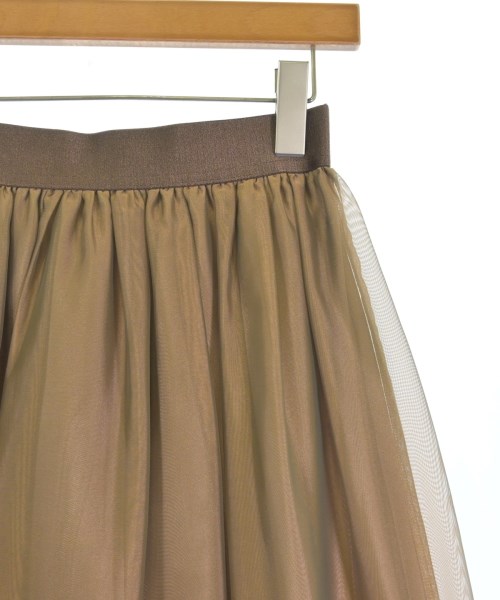 green label relaxing（グリーンレーベルリラクシング）ロング・マキシ丈スカート 茶 サイズ:-(M位) レディース/2200727596031