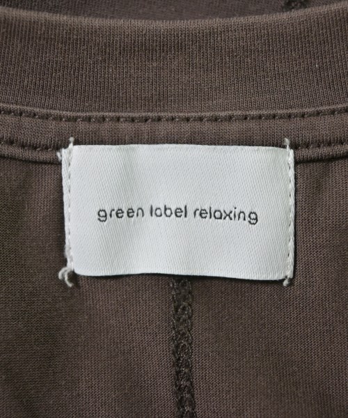 green label relaxing（グリーンレーベルリラクシング）Tシャツ・カットソー 茶 サイズ:38(M位) レディース/2200730197058