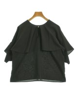 green label relaxing（グリーンレーベルリラクシング）ブラウス 黒 サイズ:-(XL位) レディース/2200707323046