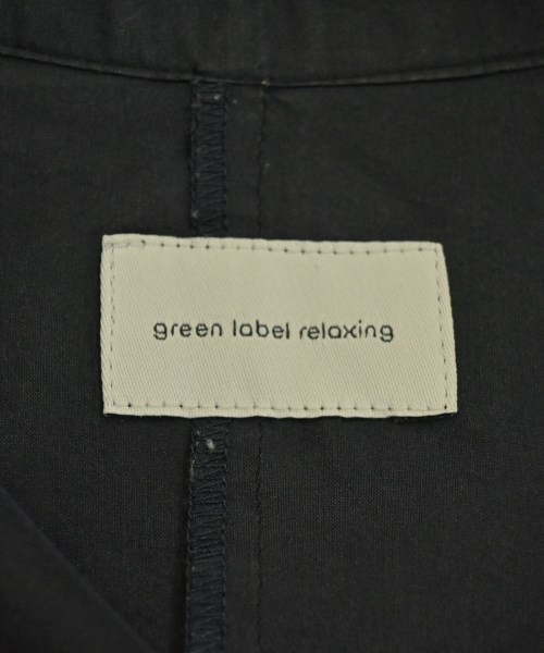 green label relaxing（グリーンレーベルリラクシング）ブラウス 紺 サイズ:F レディース/2200724530021