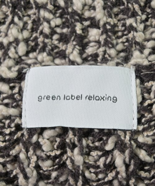 green label relaxing（グリーンレーベルリラクシング）ニット・セーター グレー サイズ:F レディース/2200725235024