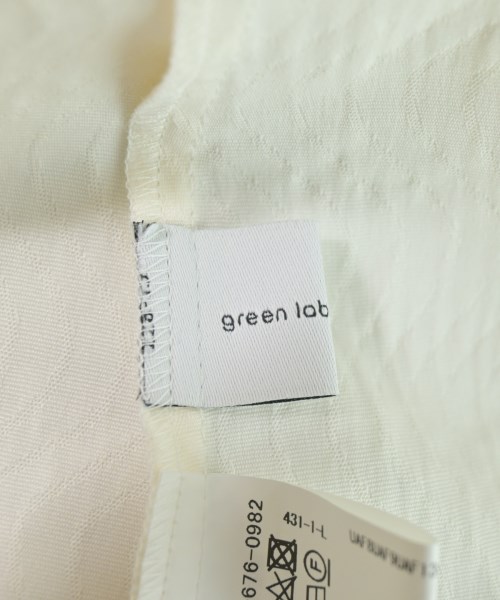 green label relaxing（グリーンレーベルリラクシング）ブラウス 白 サイズ:-(S位) レディース/2200725235031