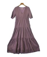 green label relaxing（グリーンレーベルリラクシング）ワンピース 紫 サイズ:-(L位) レディース/2200727142085