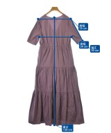 green label relaxing（グリーンレーベルリラクシング）ワンピース 紫 サイズ:-(L位) レディース/2200727142085