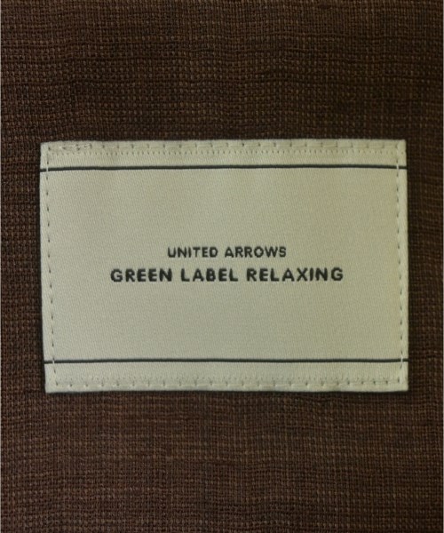 green label relaxing（グリーンレーベルリラクシング）テーラードジャケット 茶 サイズ:F レディース/2200723167044