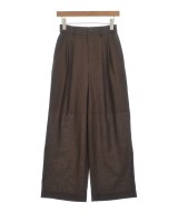 green label relaxing（グリーンレーベルリラクシング）スラックス 茶 サイズ:36(S位) レディース/2200723167099