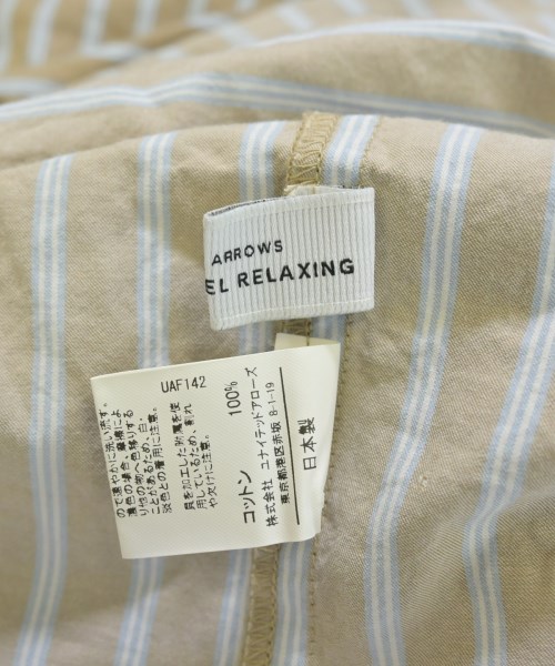 green label relaxing（グリーンレーベルリラクシング）カジュアルシャツ ベージュ サイズ:F レディース/2200731392018