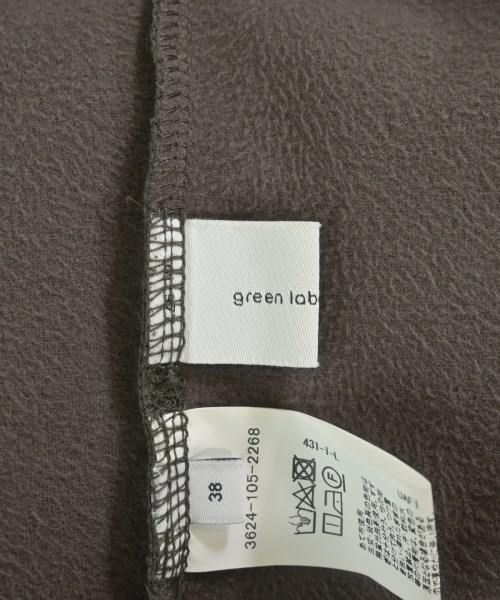 green label relaxing（グリーンレーベルリラクシング）ロング・マキシ丈スカート 茶 サイズ:38(M位) レディース/2200724588060