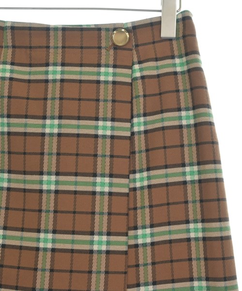 green label relaxing（グリーンレーベルリラクシング）ロング・マキシ丈スカート 茶 サイズ:36(S位) レディース/2200729509084