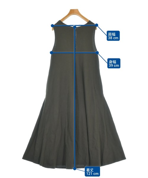 green label relaxing（グリーンレーベルリラクシング）ワンピース 茶 サイズ:36(S位) レディース/2200725332020
