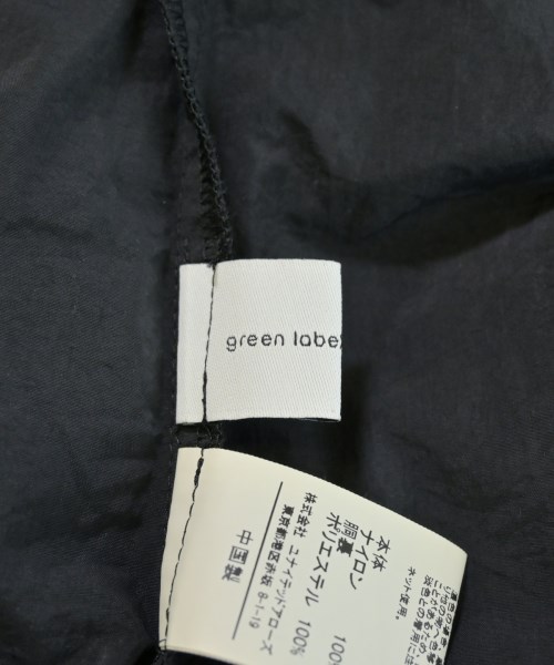 green label relaxing（グリーンレーベルリラクシング）ワンピース 黒 サイズ:F レディース/2200727913036