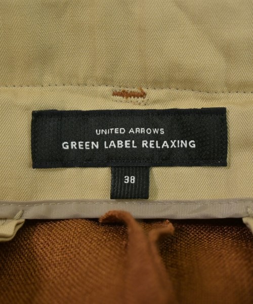 green label relaxing（グリーンレーベルリラクシング）スラックス 茶 サイズ:38(M位) レディース/2200724791125