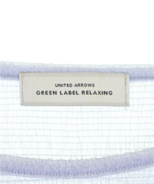 green label relaxing（グリーンレーベルリラクシング）Tシャツ・カットソー 青 サイズ:F レディース/2200728814080