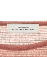 green label relaxing（グリーンレーベルリラクシング）Tシャツ・カットソー 赤 サイズ:F レディース/2200728814097