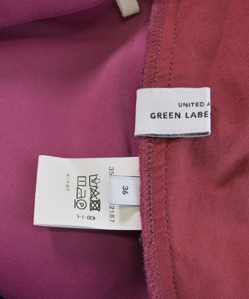 green label relaxing（グリーンレーベルリラクシング）ロング・マキシ丈スカート ピンク サイズ:36(S位) レディース/2200732719050