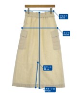 green label relaxing（グリーンレーベルリラクシング）ロング・マキシ丈スカート 白 サイズ:38(M位) レディース/2200729248037